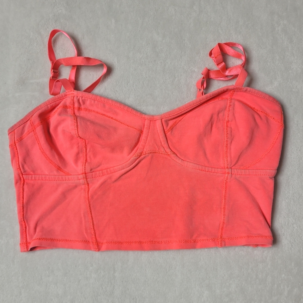 Talua bustier crop top